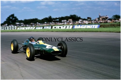 Silverstone Circuit Grand Prix Photo of Jim Clark