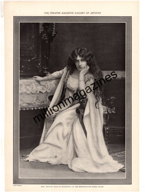 The Met's Timeless Treasure: Frances Alda's Desdemona