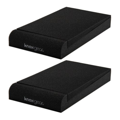 Acoustic Isolation Pads for Studio Monitors (2-Pack) by Knox Gear