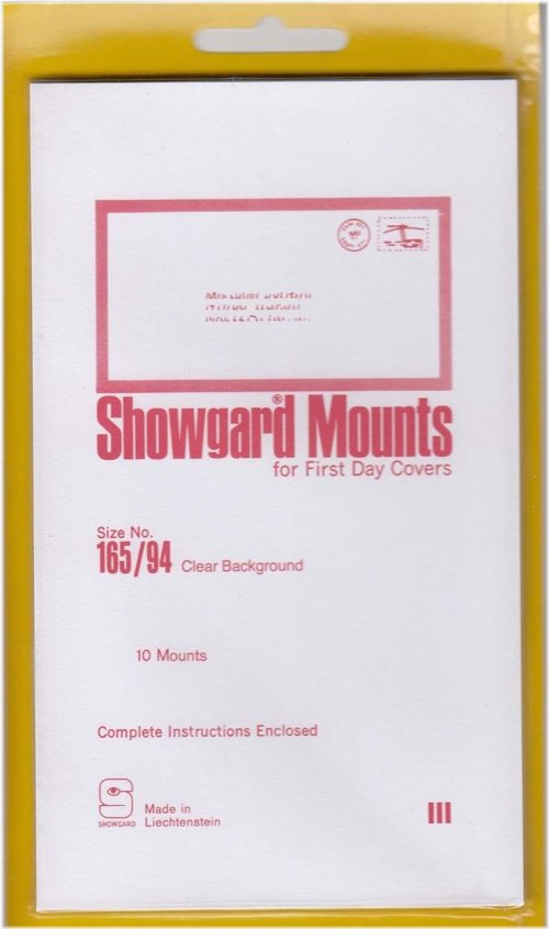 Clear Cover Mounts - Pack of 10