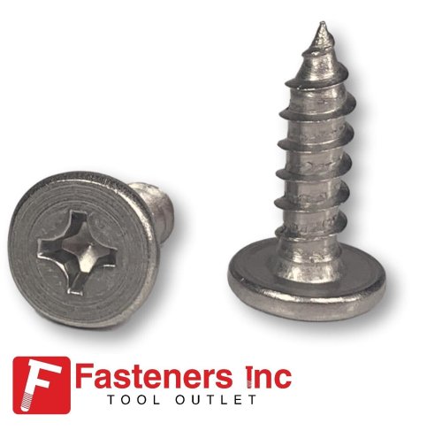 Pancake Head Stainless Steel Self Tapping Screws