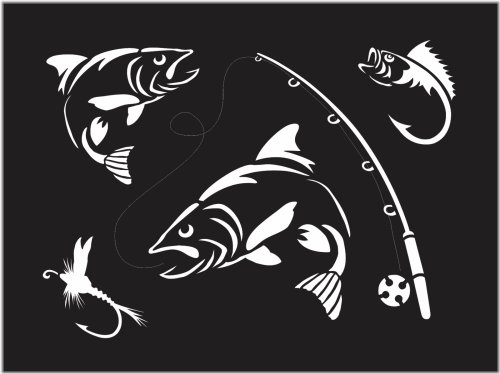 River Catch Stencils