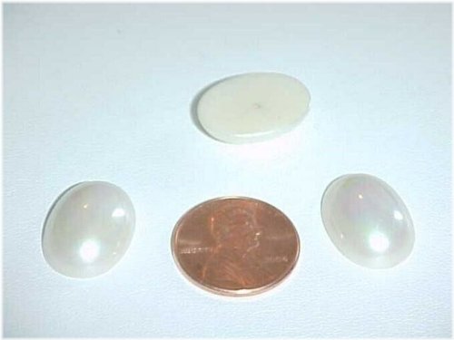 Rainbow Pearl Oval Cabochons