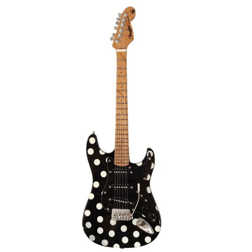 Polka Dots Buddy Guy Mini Guitar Replica