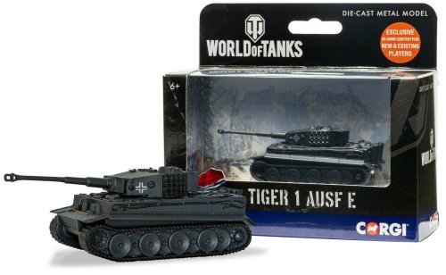 Tiger 1 Ausf Diecast Metal Tank by Corgi