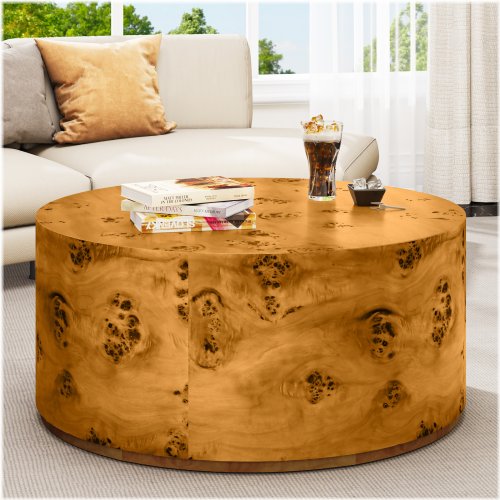 Burl Wood Coffee Table