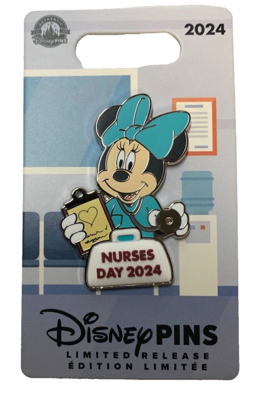Minnie Mouse Nurses Day 2024 LR Pin