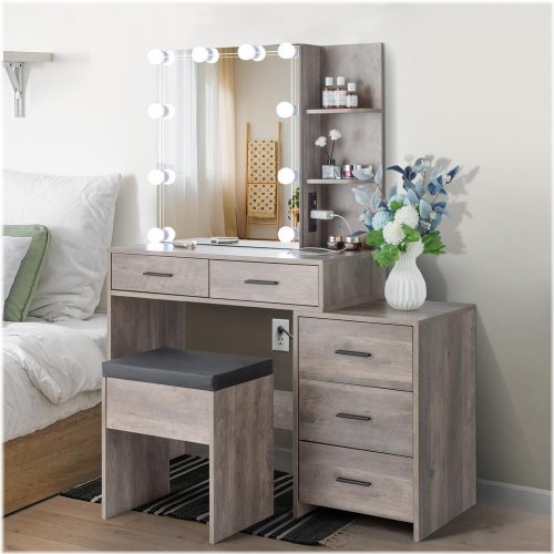 Illuminate Slide Vanity Set