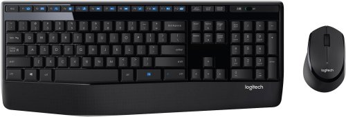 ErgoConnect Wireless Keyboard and Mouse Set - Black