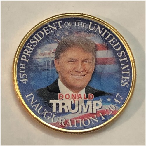 Presidential Commemorative Gold-Plated Kennedy Half Dollar