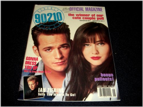 Vintage Beverly Hills 90210 Magazine Set
