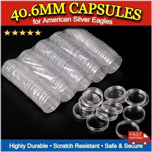 Silver Eagle Coin Capsules