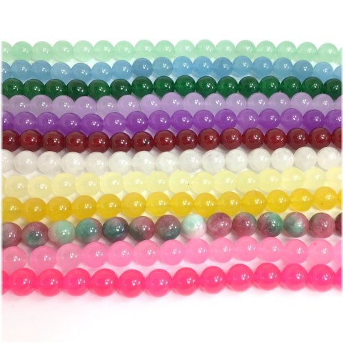 Jade Essence Smooth Beads Collection