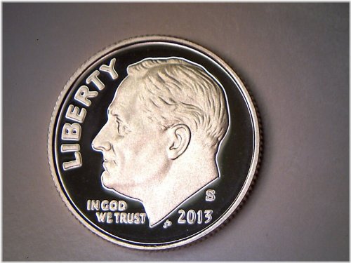 Silver Proof Roosevelt Dime (2013)