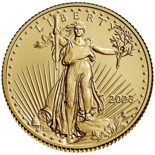 Golden Liberty Quarter