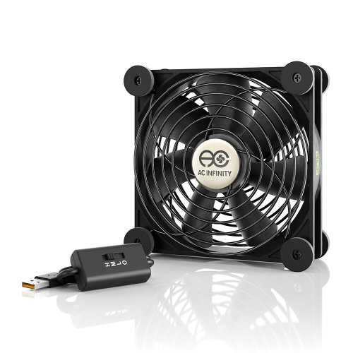 WhisperCool 120mm USB Fan for Electronics Cabinets