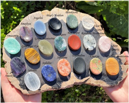 Gemstone Worry Stone