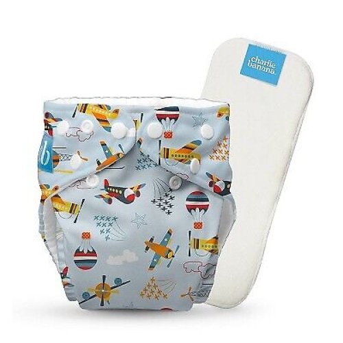Aviator Reusable Diaper by Charlie Banana