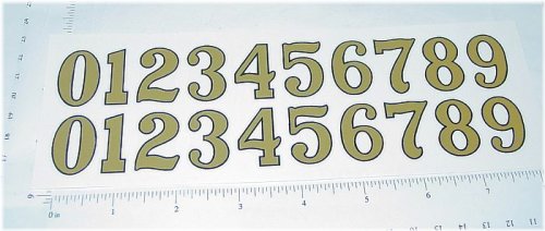 Golden Era Race Car Decals