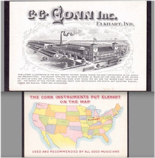 Elkhart Music Heritage Trade Card