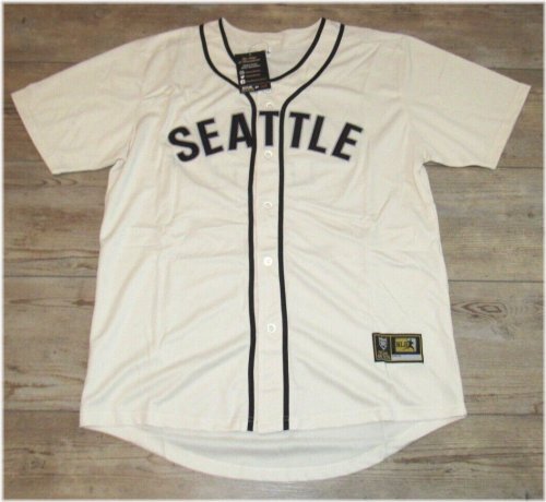 Seattle Steelheads #44 Vintage Style Baseball Jersey