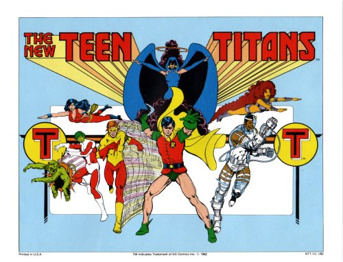Teen Titans Team Print