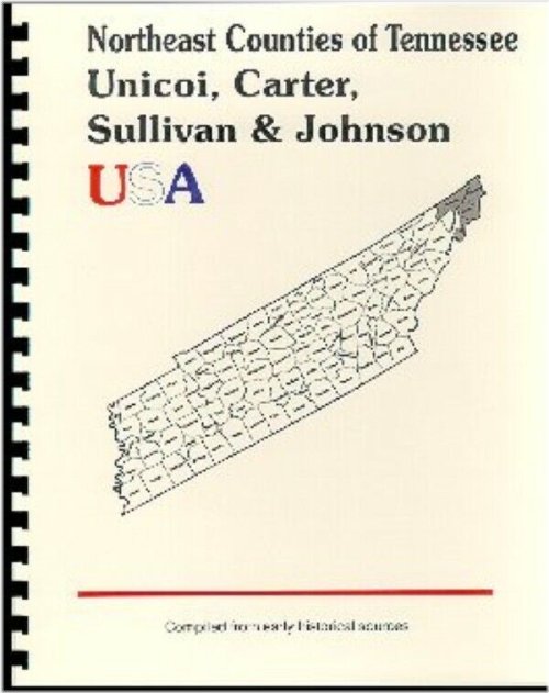 Tennessee Military History Archive - Unicoi/Carter/Sullivan/Johnson County 1887 Kingsport RP