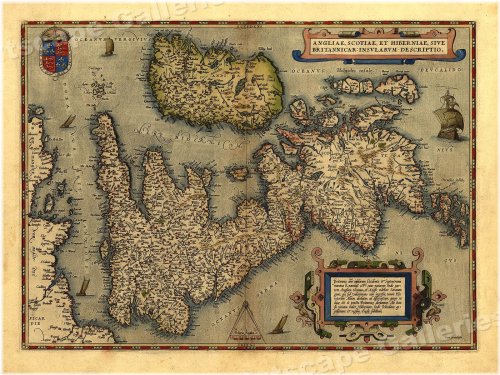 Antique Cartography Print