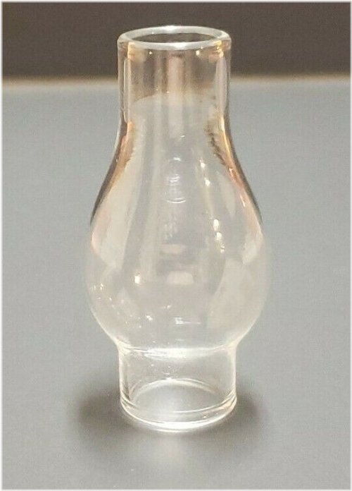 Clear Glass Miniature Oil Lamp Chimney