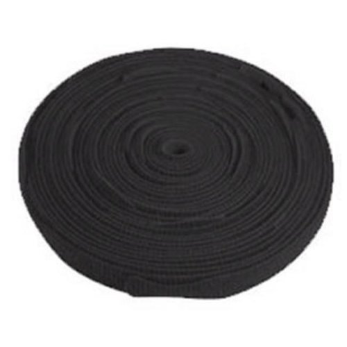 Black Tie Cloth Fastener - 75ft Bulk Roll