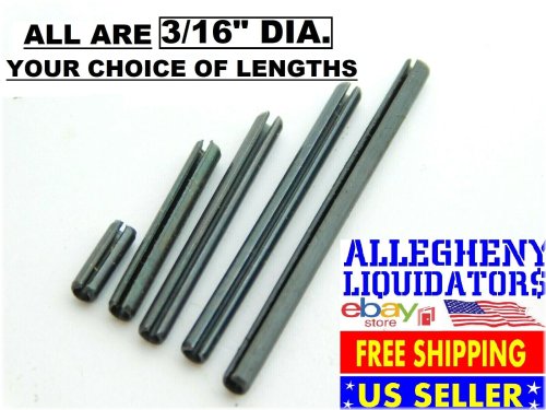 Black Steel Roll Pins