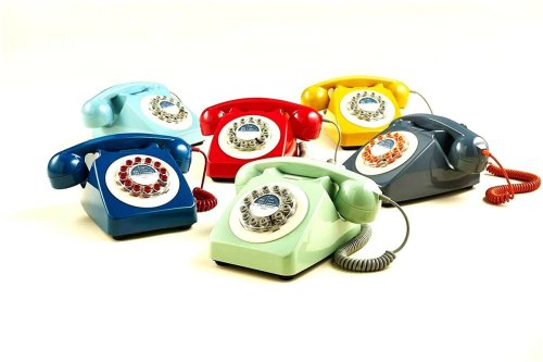 Vintage Push Button Telephone