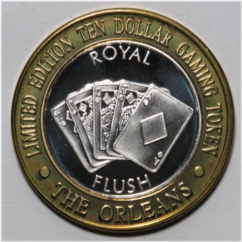 Orleans Vegas Silver Token