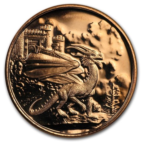 Red Dragon Copper Round