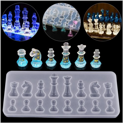 Silicone Chess Mold Kit