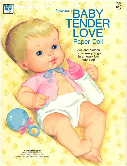 Tender Love Time Capsule Paper Doll Set