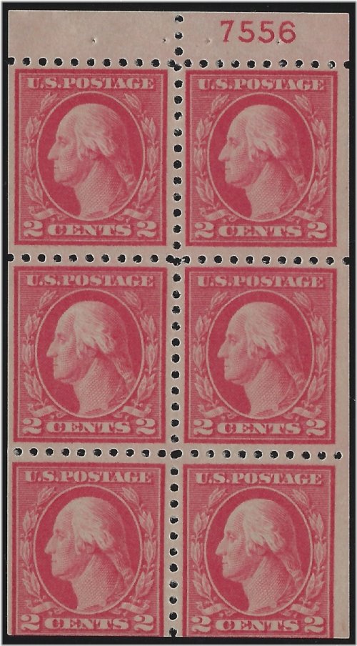 Vintage US Stamp Booklet Pane - Mint Condition