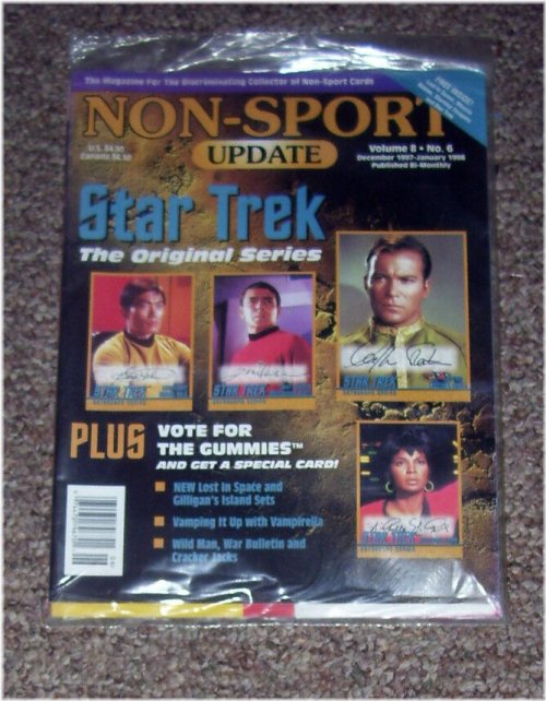 Collectors' Guide to Star Trek Trading Cards - Dec '97 to Jan '98 Edition