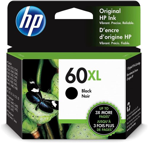 Black Ink XL Cartridge for HP Printers