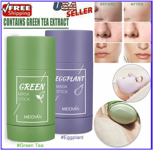 Green Tea Purifying Mask Stick - Deep Cleansing and Blackhead Removal