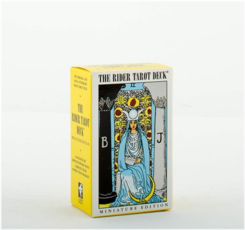 Rider Waite Miniature Tarot Deck with Instructions