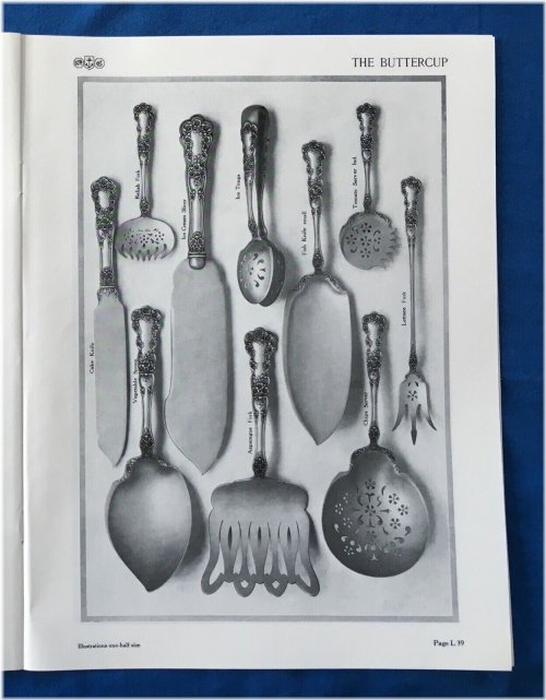 Silverware Time Capsule: 1910 Gorham Buttercup Collection
