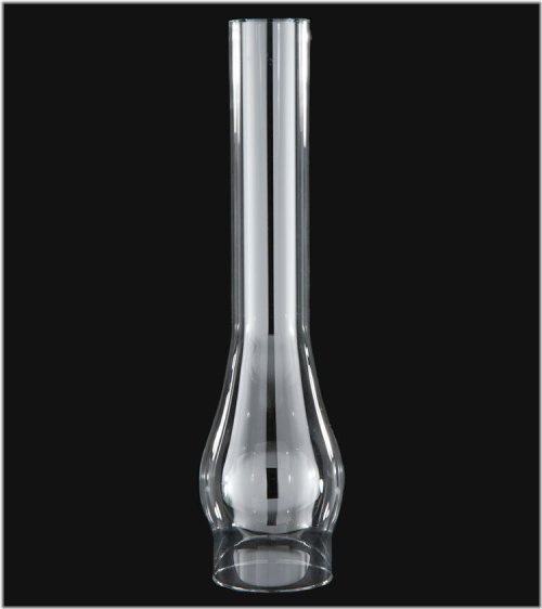 Clear Glass Oil Lamp Chimney