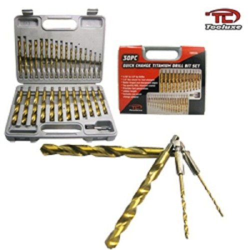 Titanium Hex Shank Drill Set - 30 Piece Jobber Length