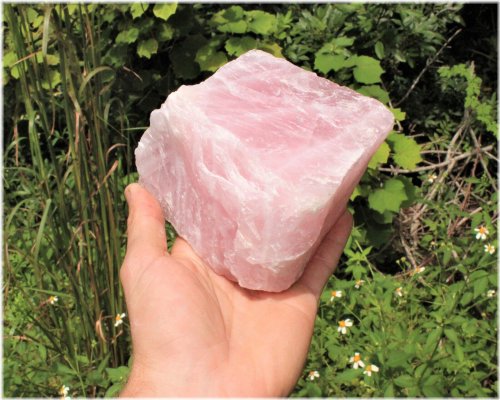 Rose Quartz Chunk