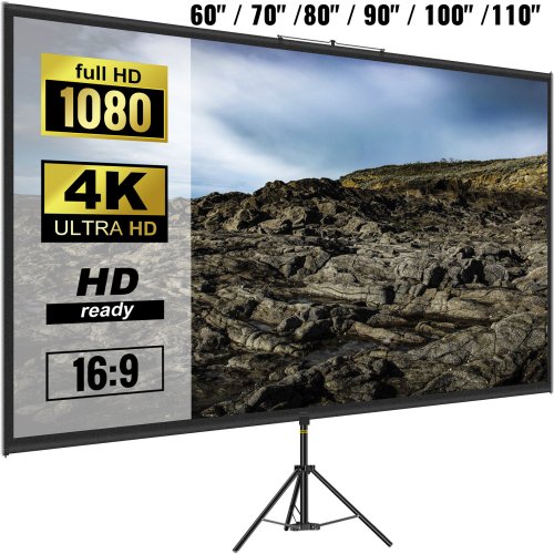 HD Tripod Projection Screen