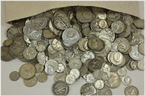 90% Silver US Coin Set - Half Dollars, Quarters, and Dimes