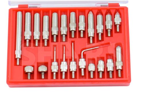 Metalwork Master Gauge Set - 22 Piece Dial/Digital Indicator Tip Kit