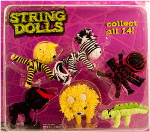 Zoo Crew String Dolls