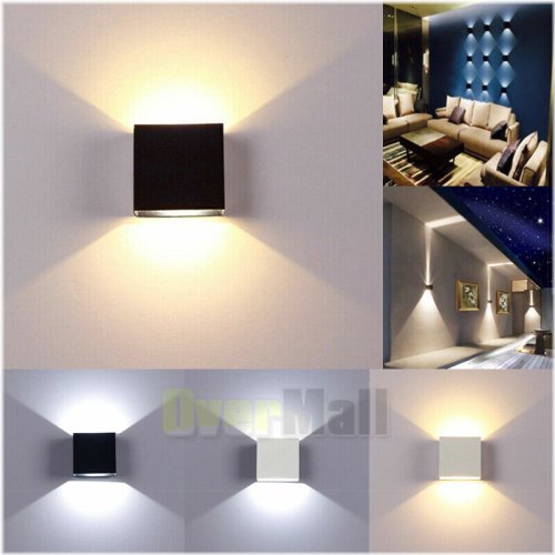 Cubix LED Wall Sconce - Contemporary Indoor/Outdoor Lighting Fixture